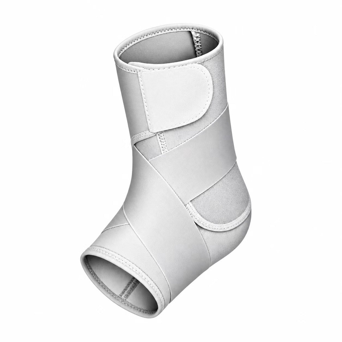 Unsupported ankle fixed brace, triple elastic compression, can replace plaster fixation, 360 °package to provide continuous protection, light and breathable fabric, comfortable shoes, suitable for sports