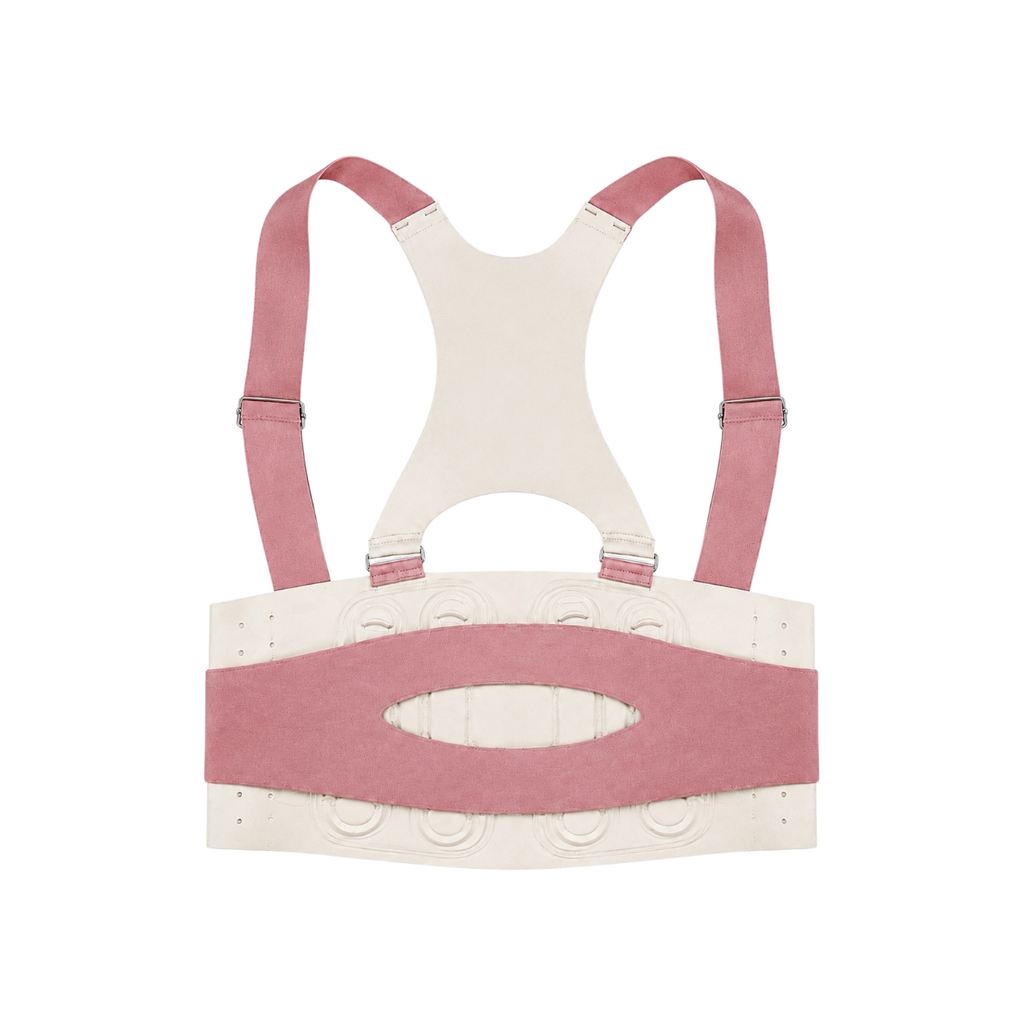 Integrated dual-purpose abdominal support belt, suitable for abdominal support during pregnancy, postpartum abdominal tying, back and abdomen coordinated support, broadened back support, adjustable shoulder strap length, no burden on daily travel.
