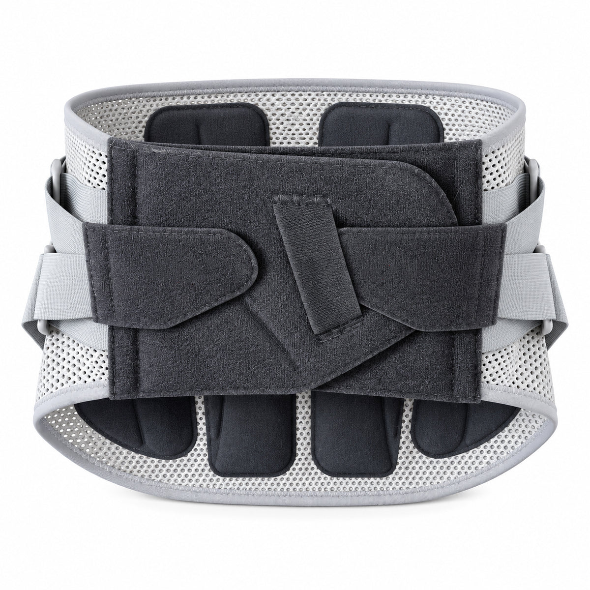 Lumbar fixator, upgraded broadened steel plate,  built-in two wide steel plates and two narrow steel plates, strong support lumbar vertebrae, eight-fold cross bandage design, cross compression, three-dimensional traction