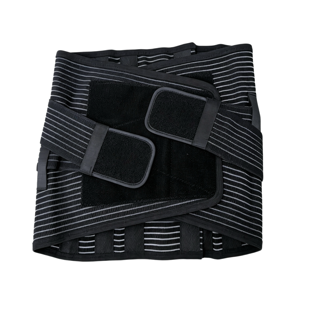 Fish fillet breathable belt, mesh breathable fabric, not hot for a long time, 6 support bars, firmly support lumbar vertebrae, 4 groups of strong fixation, 360-degree surrounding package, upgraded and broadened design, more comprehensive nursing