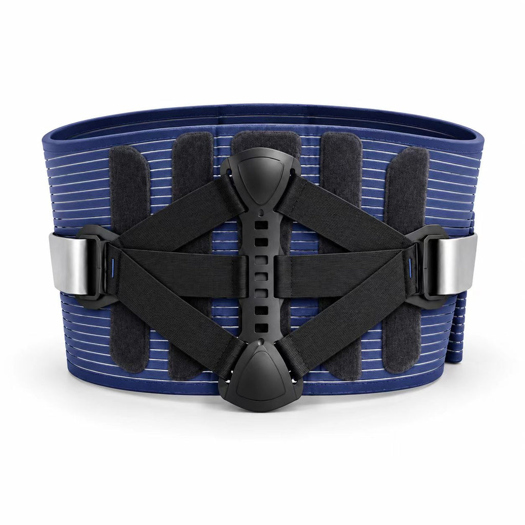 Adjustable fish net on both sides to protect the waist, five supporting strips wrapped side by side, ergonomic design fitted to the waist curve, integrated hot pressing process.