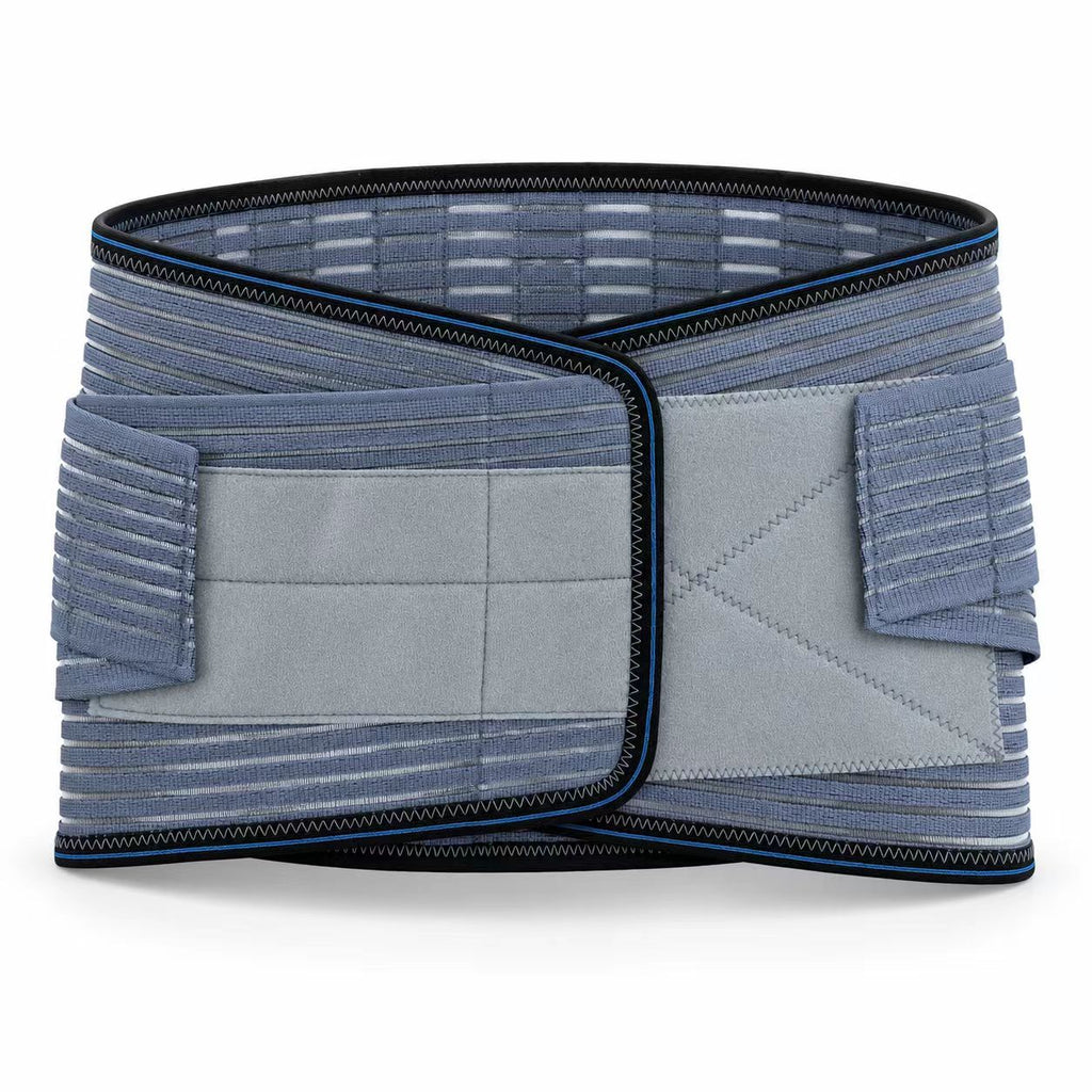 Fishnet breathable belt, four cartilage supports with two layers of pressure belt, uniform force, waist fixed support is more powerful, light and elastic fish silk fabric, comfortable to wear in four seasons