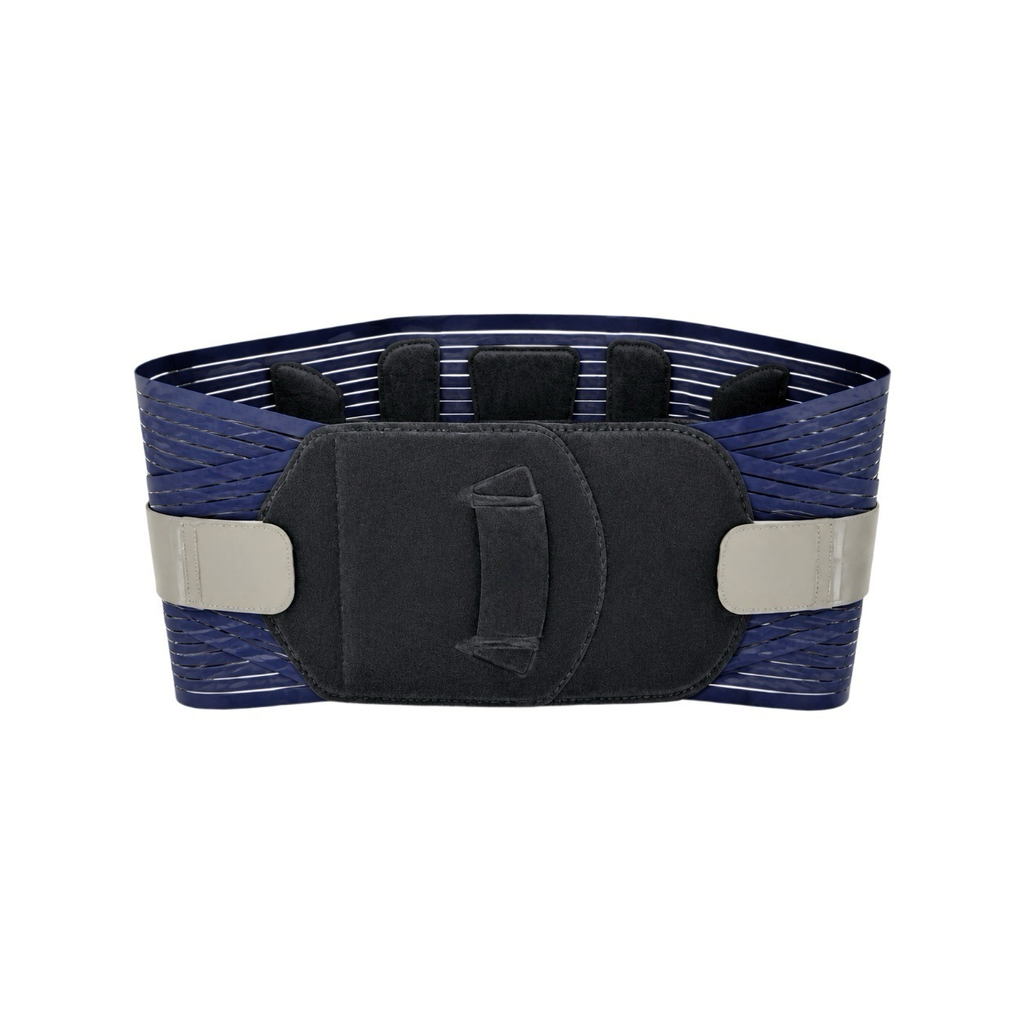 Adjustable fish net on both sides to protect the waist, five supporting strips wrapped side by side, ergonomic design fitted to the waist curve, integrated hot pressing process.