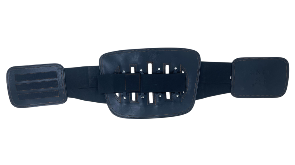 Steel plate belt, leather fabric, durable, dirty and not easy to damage, 360-degree pressure fixing belt, double fixation effect is stronger, more suitable for waist, breathable for men and women throughout the year