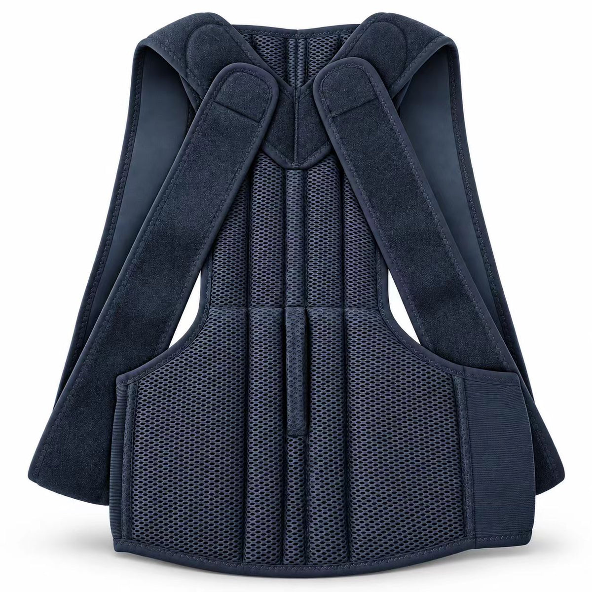 Upgraded posture belt, strong Velcro, strong adhesion to prevent falling off, paste area can be freely adjusted, back front sandwich mesh comfortable and breathable, north reverse velvet fabric soft and anti-strangulation