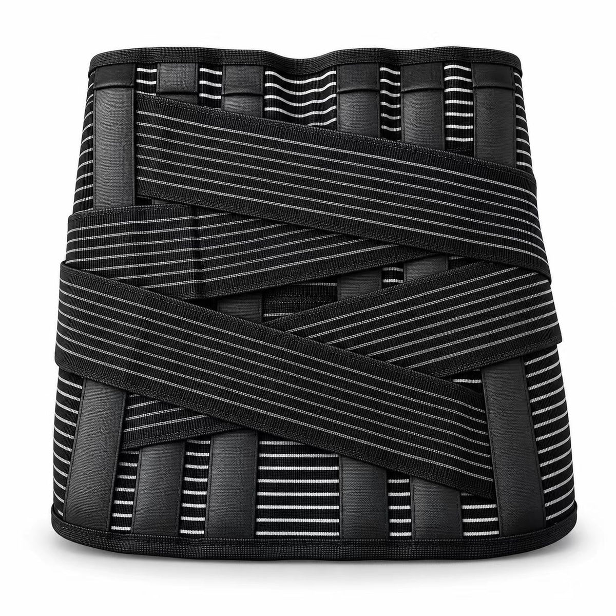 Fish fillet breathable belt, mesh breathable fabric, not hot for a long time, 6 support bars, firmly support lumbar vertebrae, 4 groups of strong fixation, 360-degree surrounding package, upgraded and broadened design, more comprehensive nursing