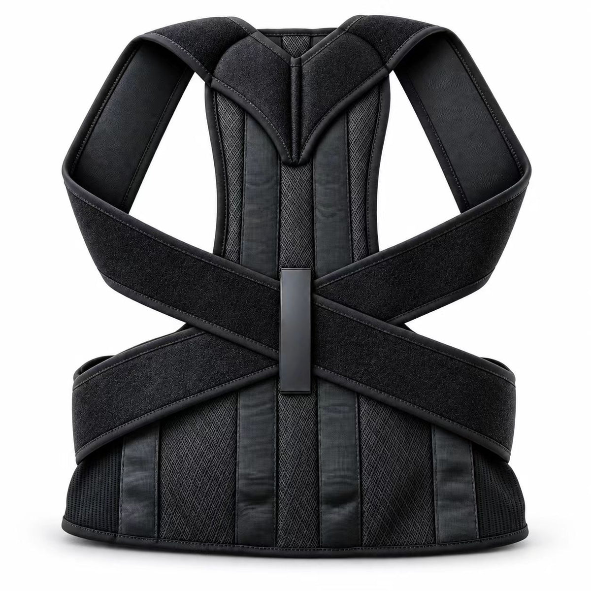 Light and thin invisible correction belt, fabric comfortable and breathable fit, strong Velcro, elastic adjustable, waist strong support plate, solid support, effectively improve hunchback, both men and women