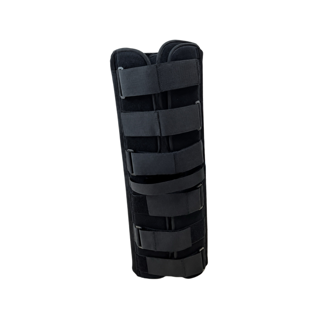 Knee joint fixed belt, integrated design, seven-fold binding, free binding adjustable, easy to wear, alloy plate double support, four aluminum bars fixed, solid support