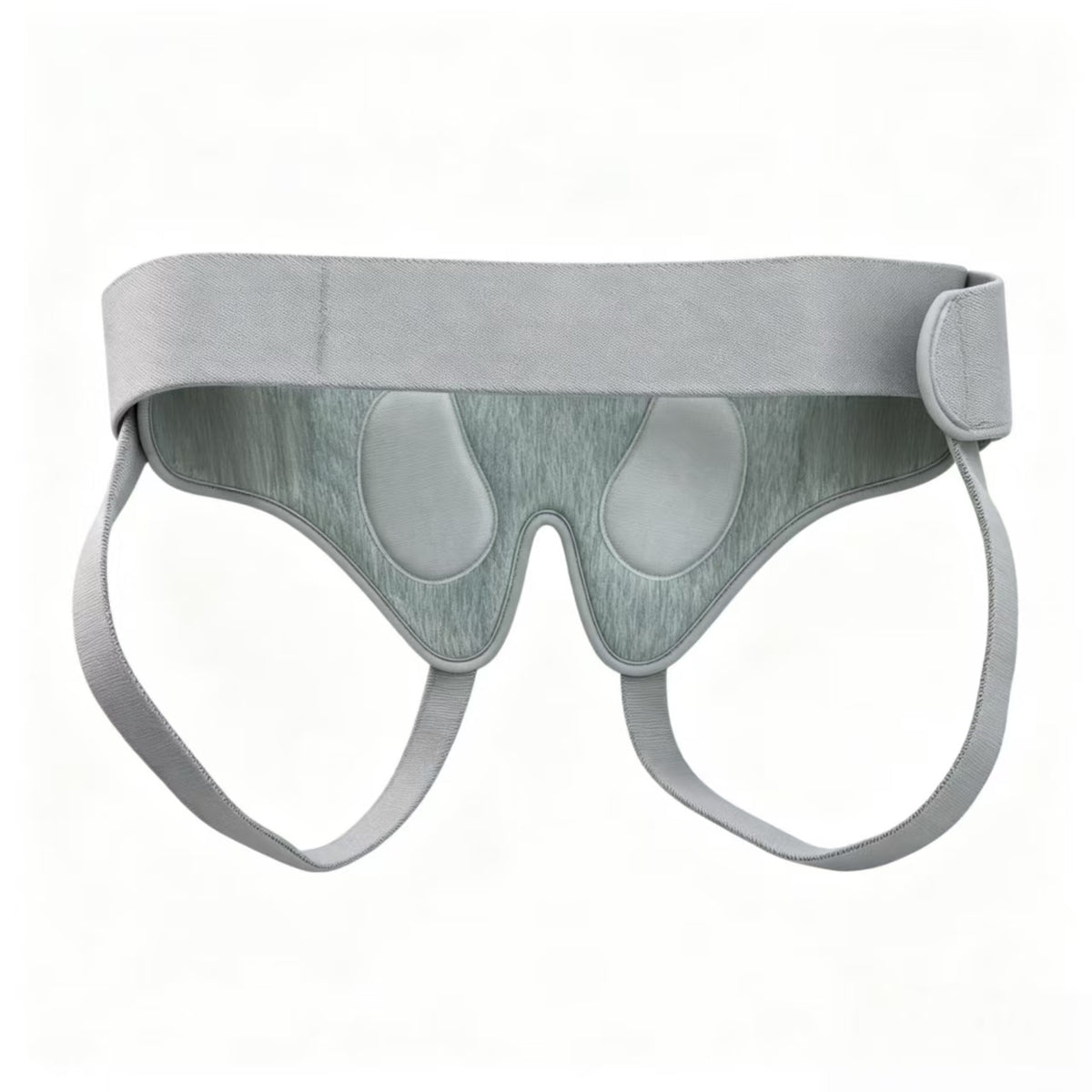 Inguinal hernia fixation band can be worn and removed by gently pressing the buckle, the elderly can also be easily operated, the elastic fixed band design, sitting for a long time will not slide, bilateral extrusion gasket