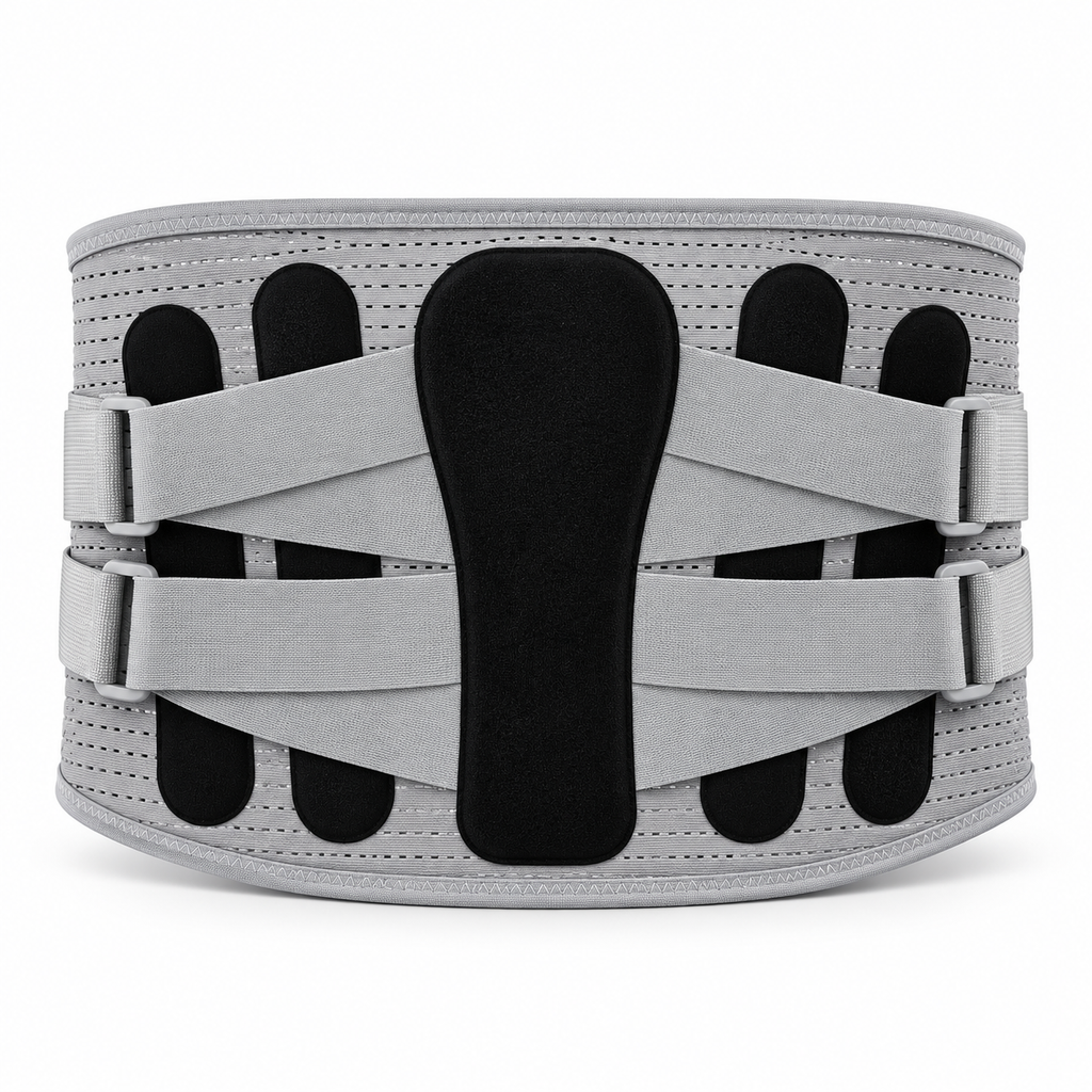 Lumbar fixator, relieve lumbar strain, low back pain, lumbar disc protruding, the use of skin-friendly fabric, breathable and comfortable, close to the waist, assist the lumbar muscle strength, strengthen the lumbar support