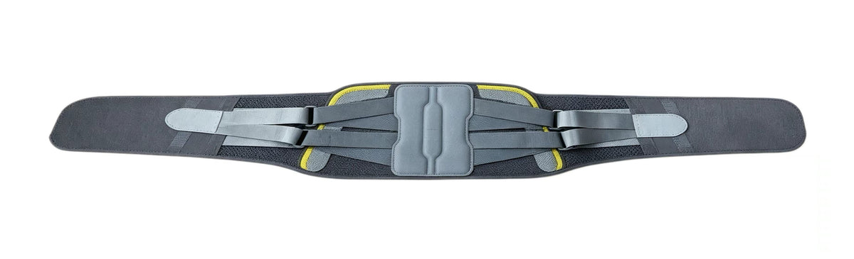 Waist retainer, scientific zoning support, 360 °surround fit, four circular support double pressure belts, lightweight design, comfortable and breathable, effectively relieve low back pain and low back fatigue