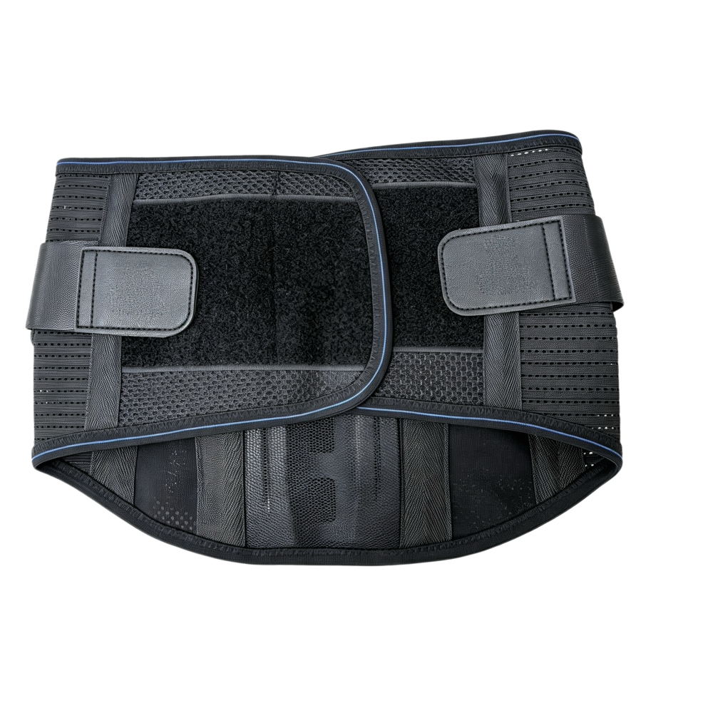 Built-in five strong steel plates, a lumbar support plate, really support the lumbar spine, relax and relieve lumbar pain, honeycomb mesh fabric, comfortable, breathable and not sultry