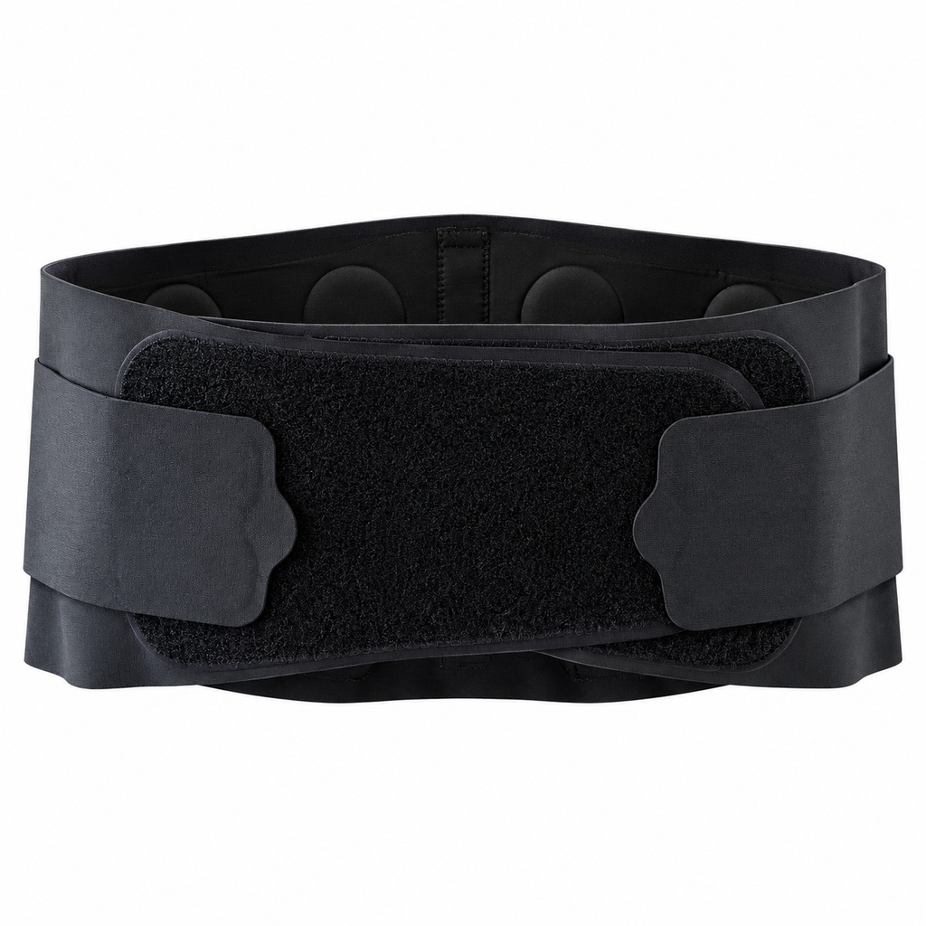 Ultra-thin lumbar waist belt, breathable, comfortable, light and invisible, bandage around, uniform pressure support, free adjustment of tightness, lightweight design movement is not limited
