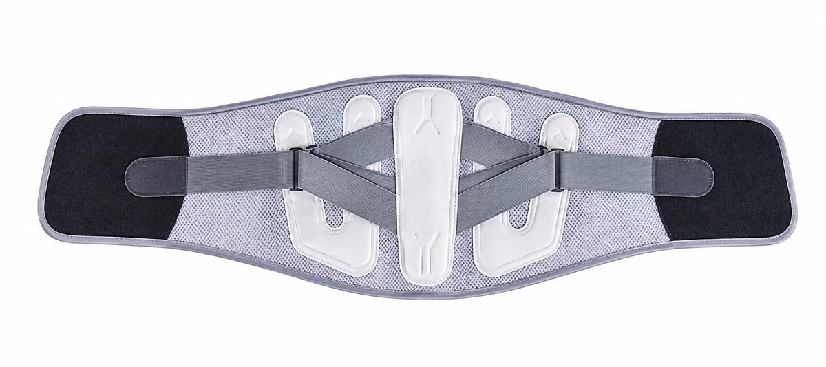 The use of one-piece wrapping waist protection, all-weather waist care, 360 °balanced pressure, bionic support structure, close to the spine, elastic straps two-way compression