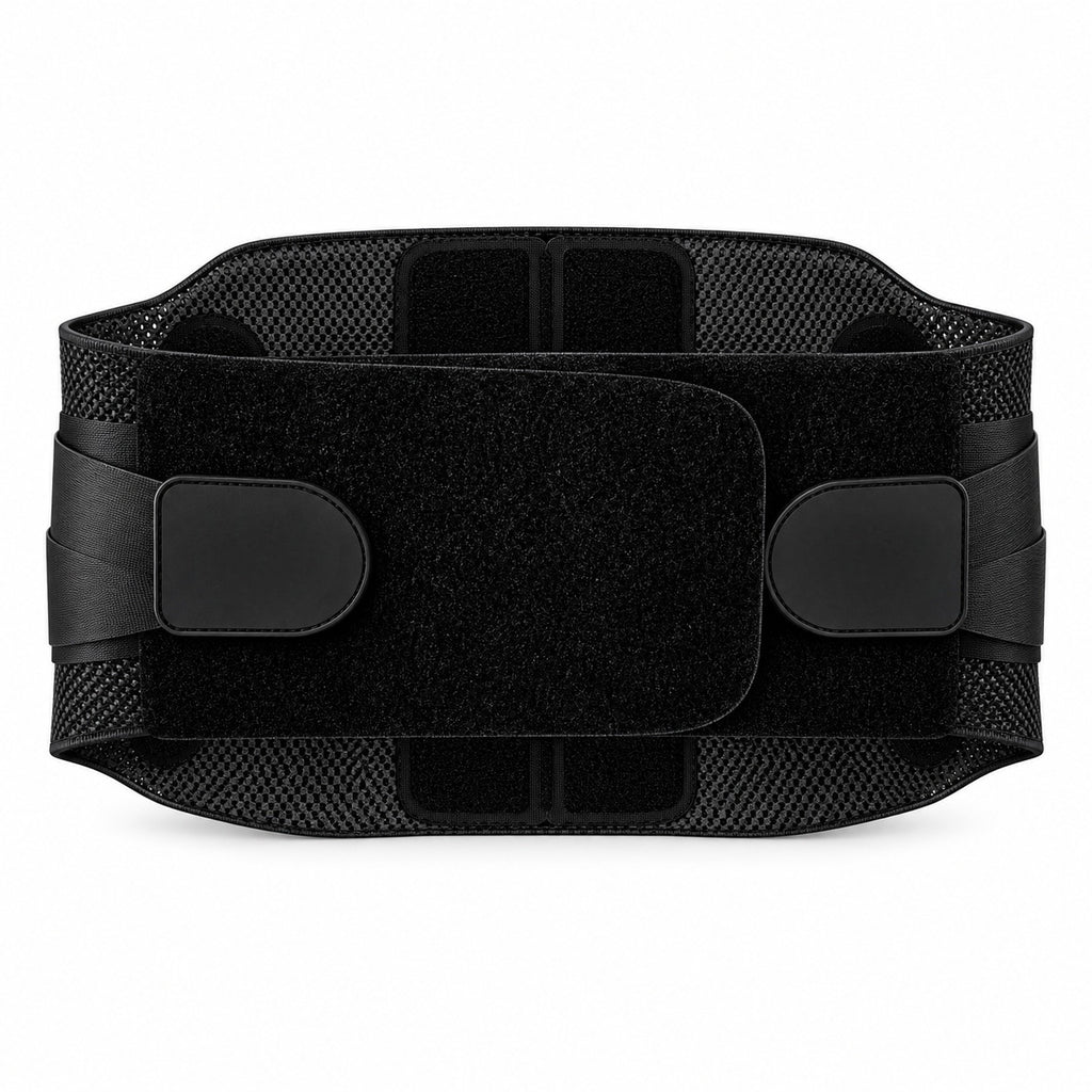 Waist retainer, scientific zoning support, 360 °surround fit, four circular support double pressure belts, lightweight design, comfortable and breathable, effectively relieve low back pain and low back fatigue