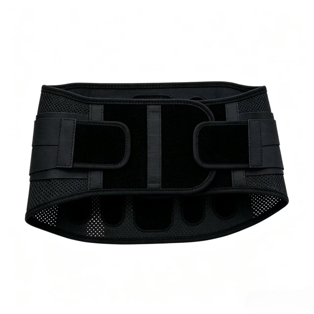 Paskyee Back Brace, Adjustable Knitted Support Belt for Lower Back Pain 7 Support Stays, Bionic System for herniated disc, sciatica, lumbar strain, scoliosis. Ergonomic, breathable, all-day wear.