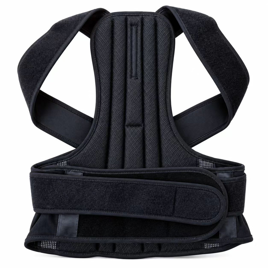 Light and thin invisible correction belt, fabric comfortable and breathable fit, strong Velcro, elastic adjustable, waist strong support plate, solid support, effectively improve hunchback, both men and women