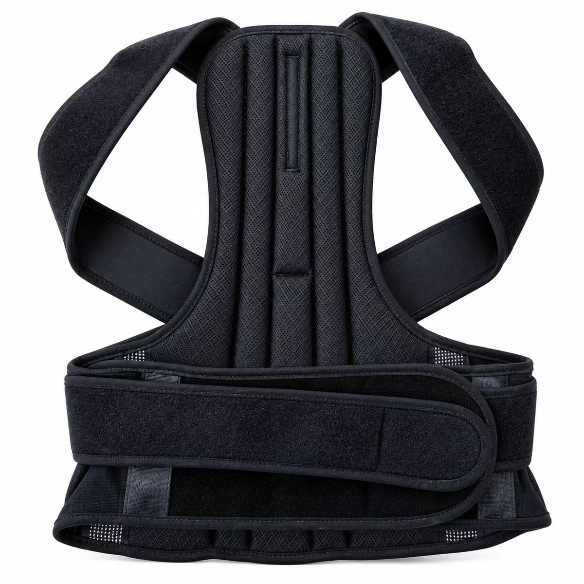 Light and thin invisible correction belt, fabric comfortable and breathable fit, strong Velcro, elastic adjustable, waist strong support plate, solid support, effectively improve hunchback, both men and women