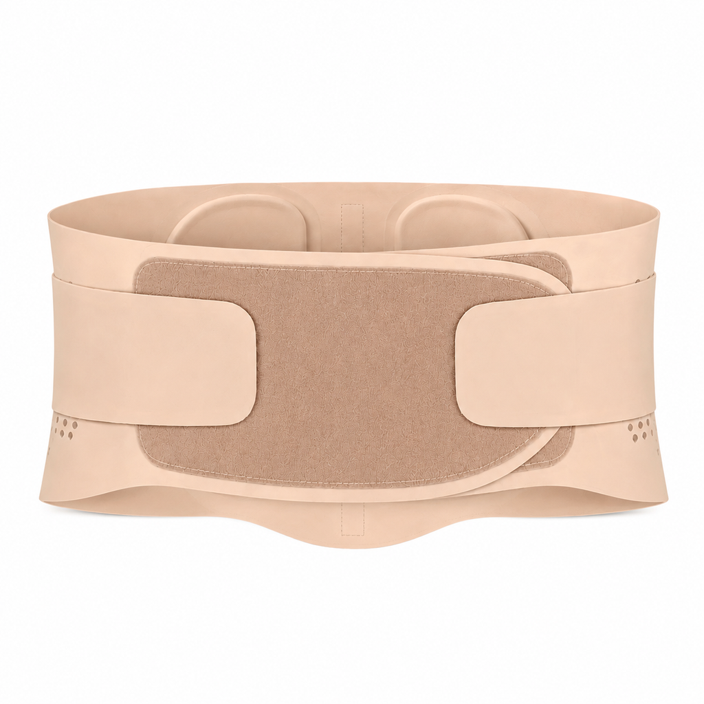 Support thin, lightweight ergonomic design light and thin invisible activities, upgrade and widen special-shaped support plate, stable back support, comfortable and skin-friendly without trace