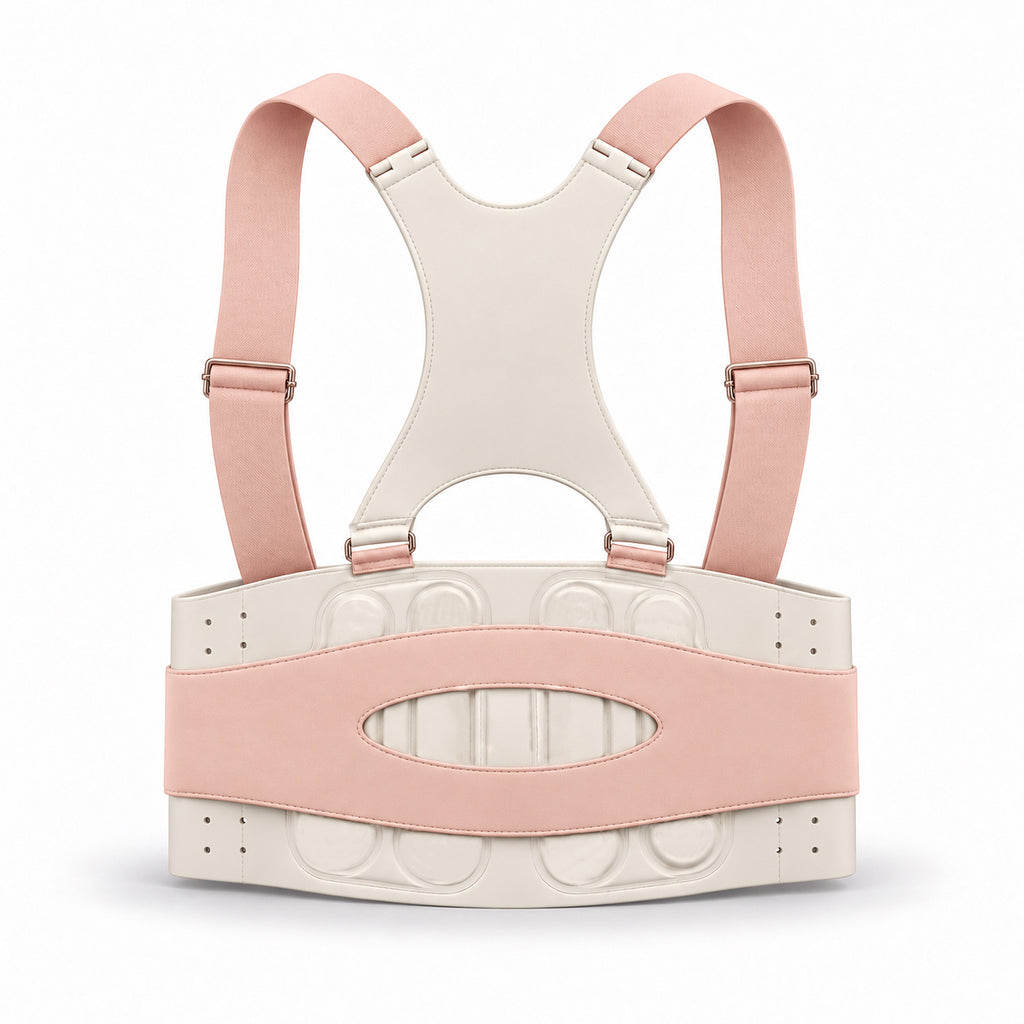 Integrated dual-purpose abdominal support belt, suitable for abdominal support during pregnancy, postpartum abdominal tying, back and abdomen coordinated support, broadened back support, adjustable shoulder strap length, no burden on daily travel.