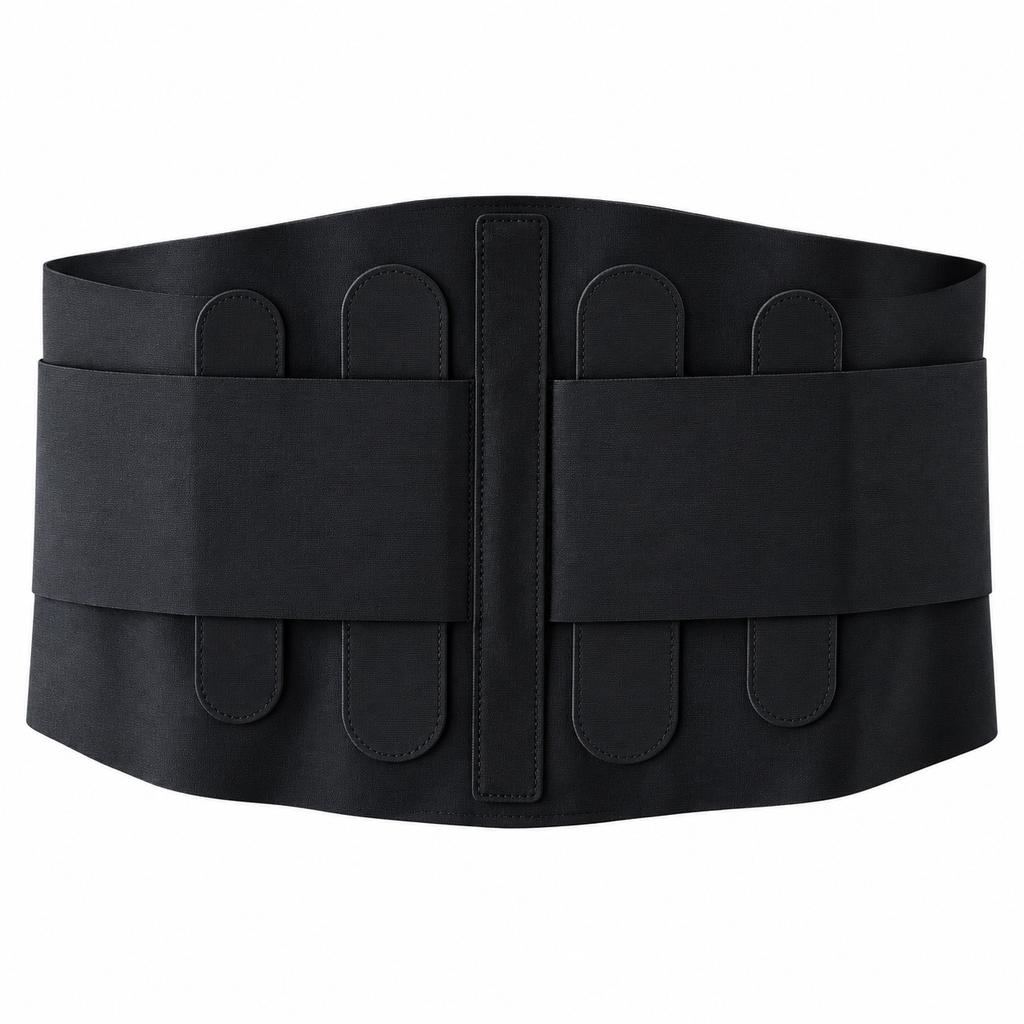 Ultra-thin lumbar waist belt, breathable, comfortable, light and invisible, bandage around, uniform pressure support, free adjustment of tightness, lightweight design movement is not limited