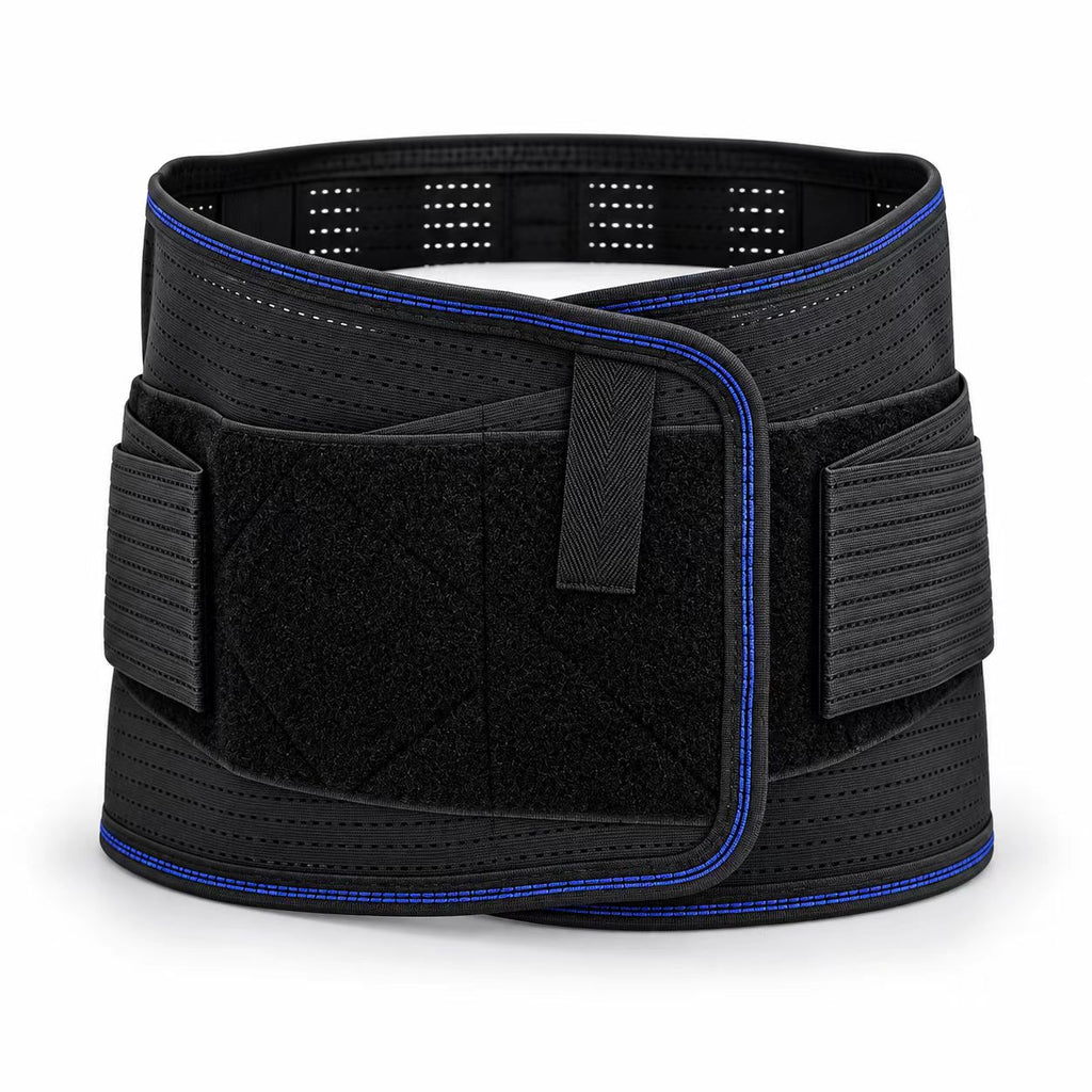 Comfortable skin-friendly, fishnet breathable fabric, double pressure design to fit the waist, built-in seven cartilage to disperse the force on the lumbar vertebrae