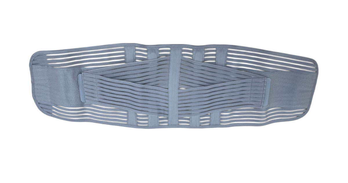 In line with ergonomic design, narrow front and wide back, fit human physiological curve, enhance support, light and thin mesh comfortable and breathable, five cartilage support, disperse waist pressure