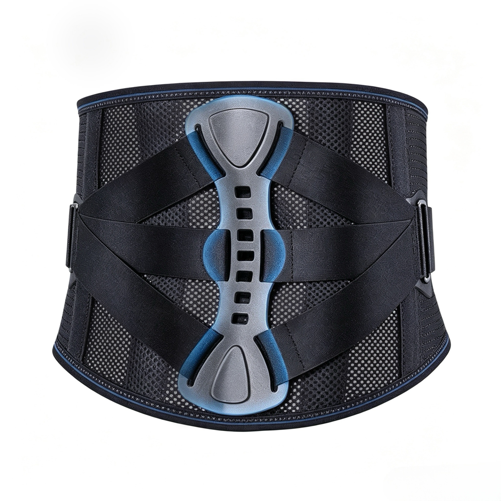 Soft and hard double support, built-in bionic vertebral lamina, more stable support, pulley design easy to adjust, in line with ergonomics, easy to correct lumbar vertebrae