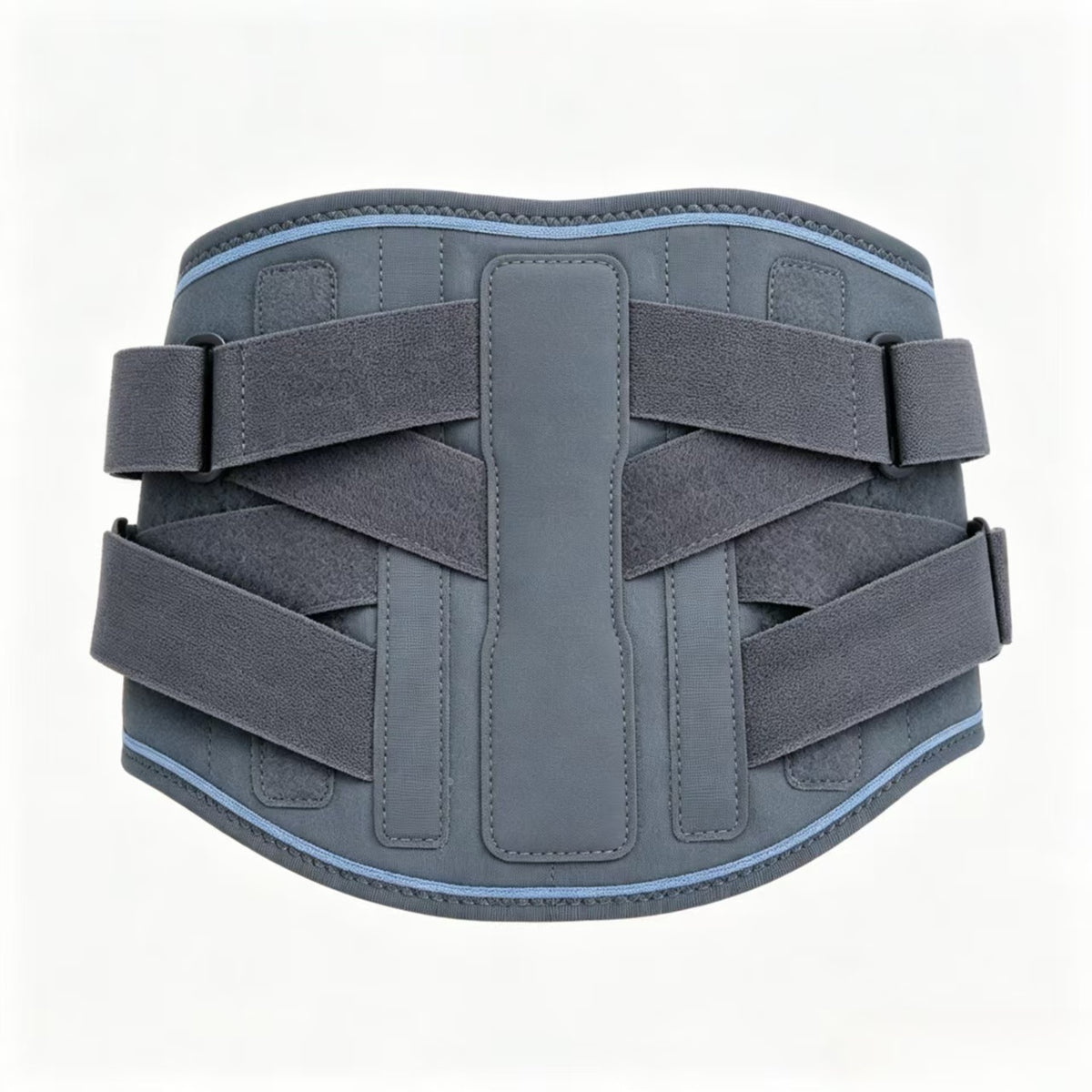 Four pressurized waist fixator, ergonomic S-shaped Radian strong support, five manganese alloy steel plate strong support, four-wheel-drive compression design to stabilize lumbar vertebrae