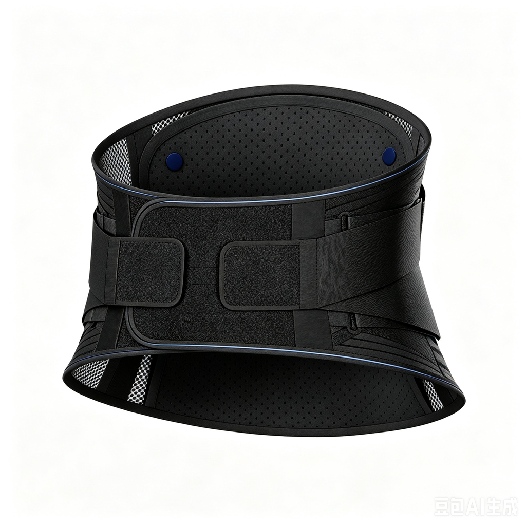 After fracture operation, heighten waist protection, 33cm enlarge protective surface, upgrade engineering support plate, support is more stable, S-shaped manganese steel wrap support, fit lumbar vertebrae to assist rehabilitation.