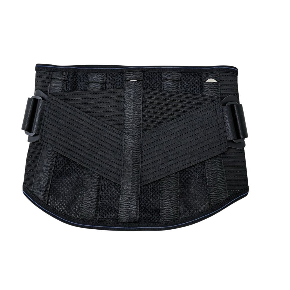 Built-in five strong steel plates, a lumbar support plate, really support the lumbar spine, relax and relieve lumbar pain, honeycomb mesh fabric, comfortable, breathable and not sultry