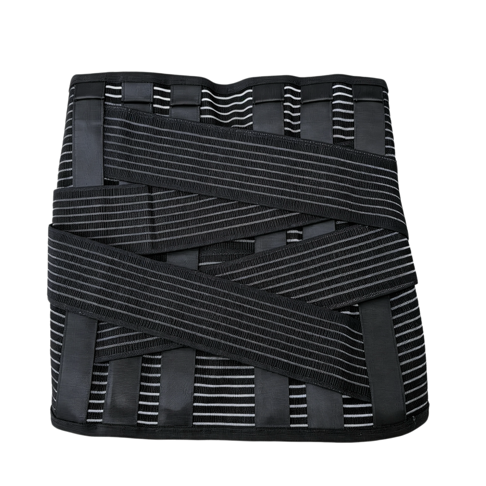 Fish fillet breathable belt, mesh breathable fabric, not hot for a long time, 6 support bars, firmly support lumbar vertebrae, 4 groups of strong fixation, 360-degree surrounding package, upgraded and broadened design, more comprehensive nursing