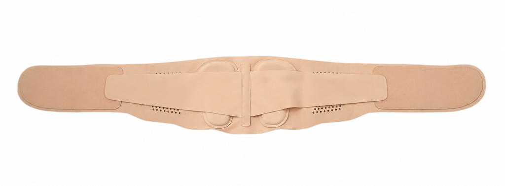 Support thin, lightweight ergonomic design light and thin invisible activities, upgrade and widen special-shaped support plate, stable back support, comfortable and skin-friendly without trace