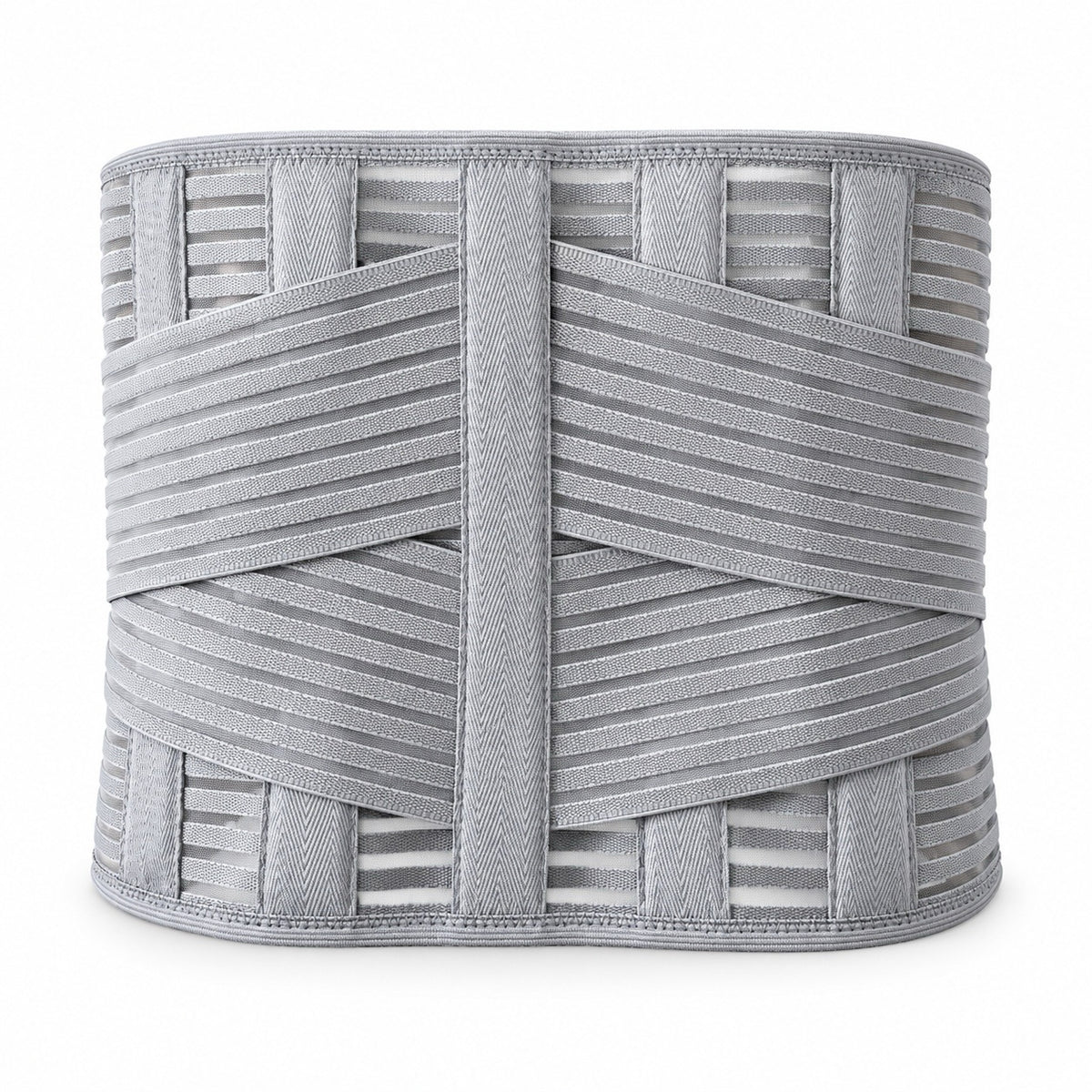 In line with ergonomic design, narrow front and wide back, fit human physiological curve, enhance support, light and thin mesh comfortable and breathable, five cartilage support, disperse waist pressure