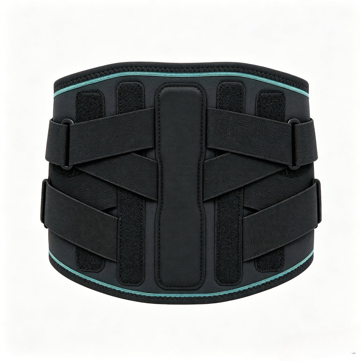 Four pressurized waist fixator, ergonomic S-shaped Radian strong support, five manganese alloy steel plate strong support, four-wheel-drive compression design to stabilize lumbar vertebrae