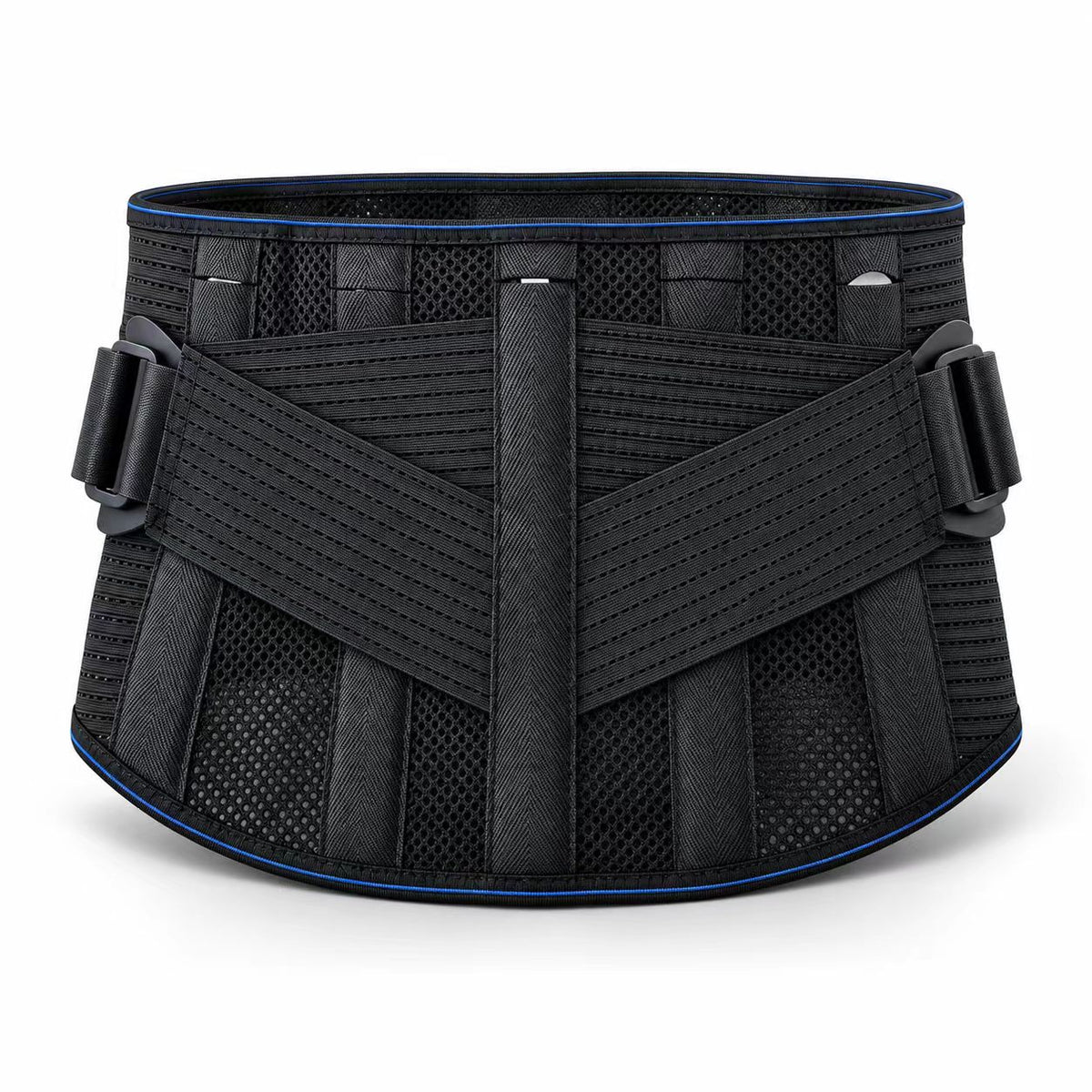 Built-in five strong steel plates, a lumbar support plate, really support the lumbar spine, relax and relieve lumbar pain, honeycomb mesh fabric, comfortable, breathable and not sultry