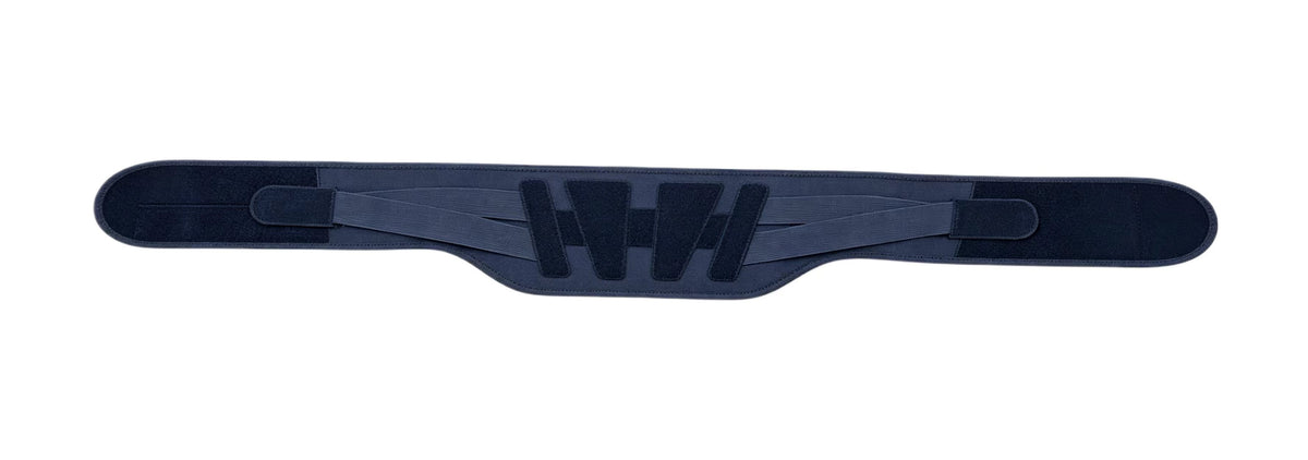 Lumbar spine fixator, thin breathable fever physiotherapy, multi-layer composite structure hot pressing technology, release traction balloon, correct lumbar vertebra, two groups of supporting steel plate, stick and lumbar vertebra curve,